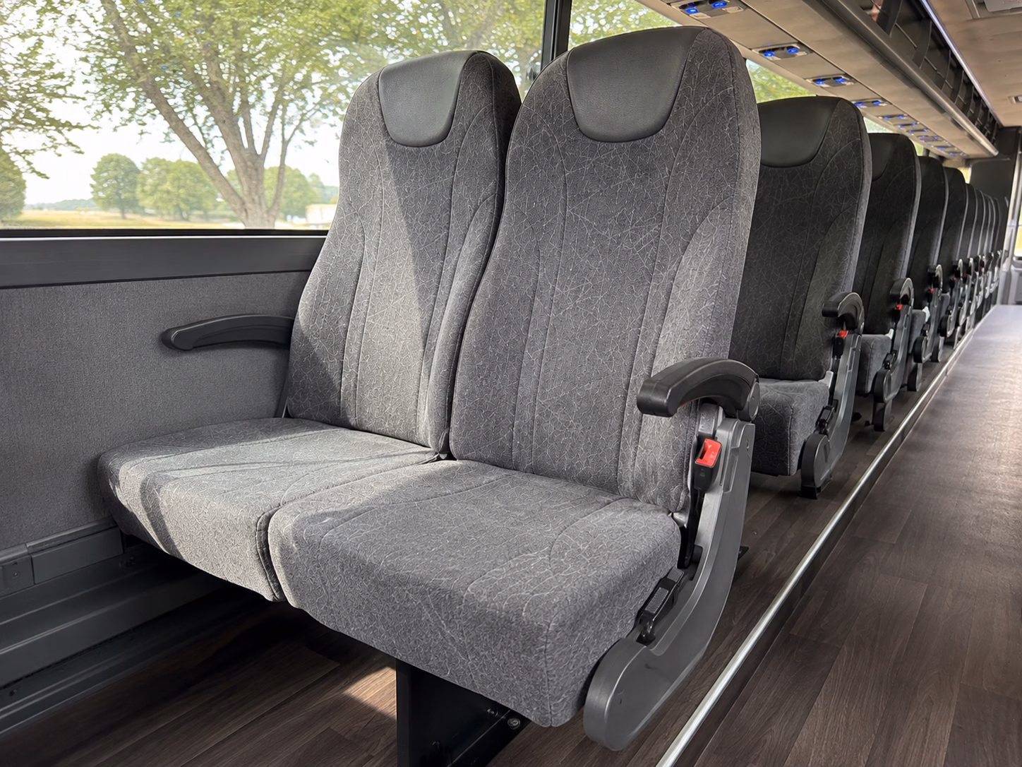 vista sporting event transportation onboard seating