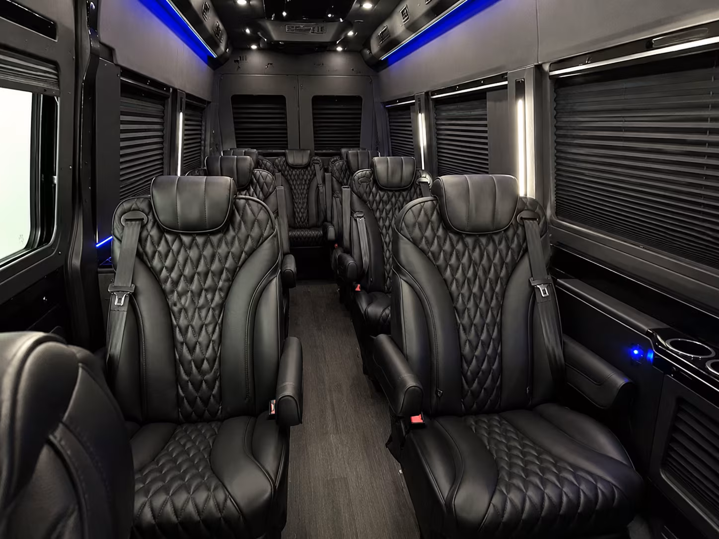 vista wedding transportation onboard seating