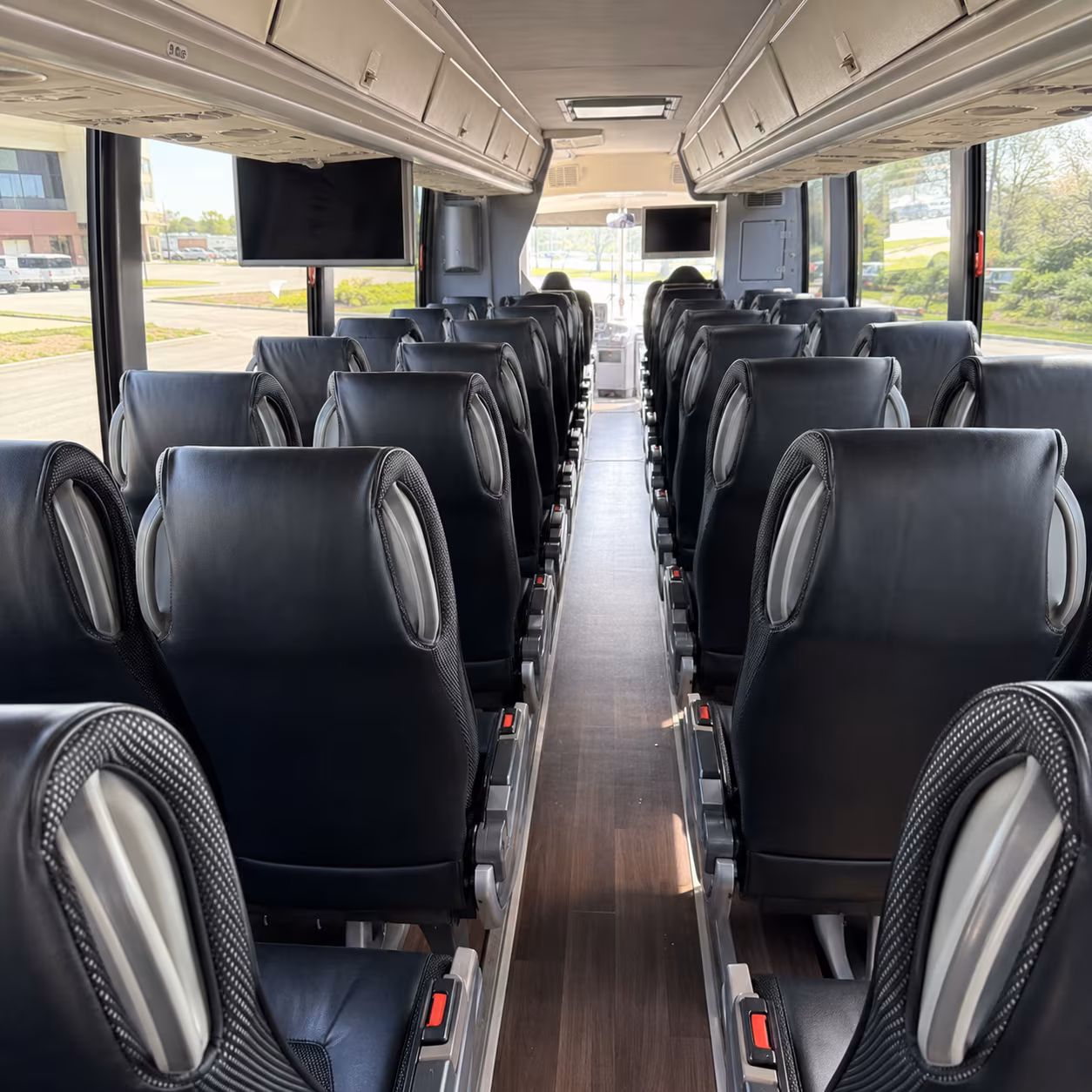 when training rotations and long distance military moves call for a charter bus